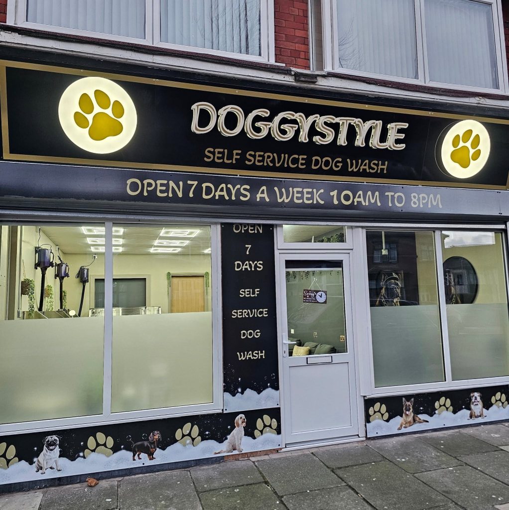 Dog cleaning station Wirral
